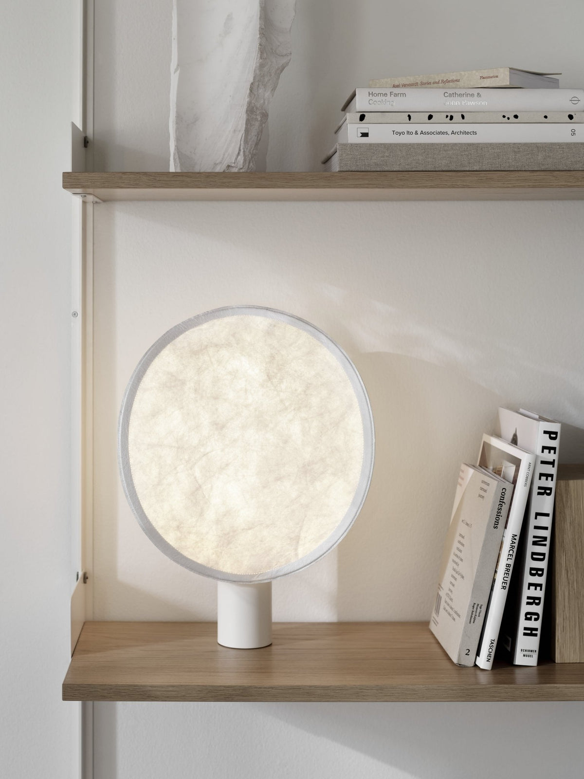Tense portable white lamp 43 cm - New Works - The Cool Republic