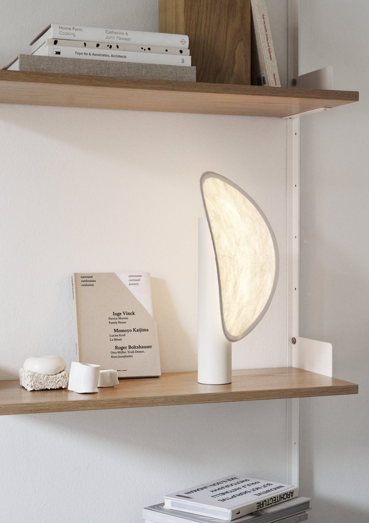 Tense portable white lamp 43 cm - New Works - The Cool Republic