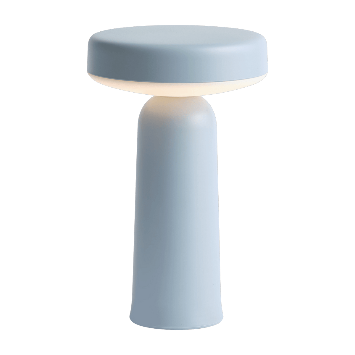 Lampe portable bleu clair 21 x 13 cm Ease - Muuto - The Cool Republic