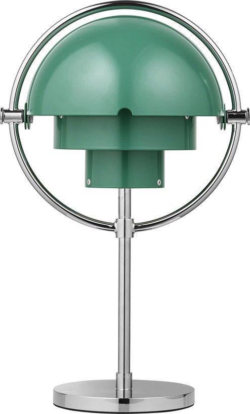 Lampe portable chromé et métal vert turquoise Multi - Lite - Gubi - The Cool Republic