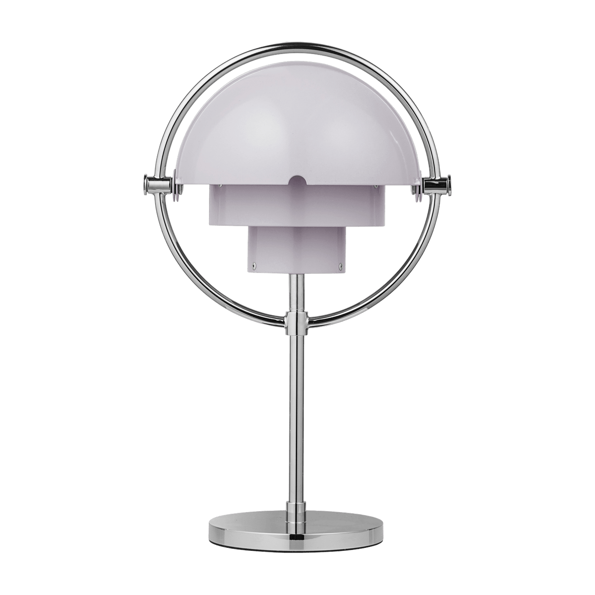 Lampe portable chromé et métal violet lilas Multi-Lite - Gubi - The Cool Republic