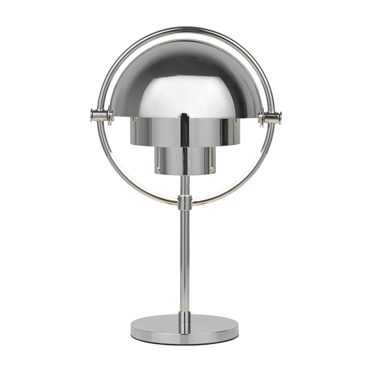 Lampe portable chromé Multi-Lite - Gubi - The Cool Republic