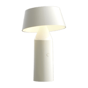 Lampe portable en acier blanche 22,5 cm Bicoca - Marset - The Cool Republic