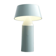 Lampe portable en acier bleue 22,5 cm Bicoca - Marset - The Cool Republic