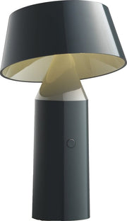 Lampe portable en acier grise 22,5 cm Bicoca - Marset - The Cool Republic