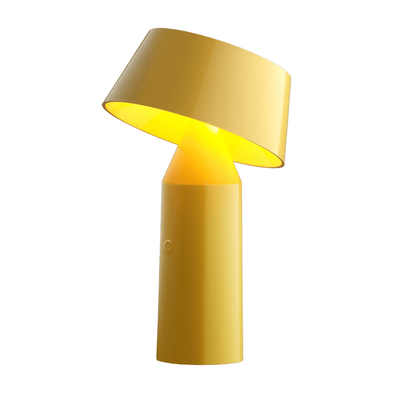 Lampe portable en acier jaune 22,5 cm Bicoca - Marset - The Cool Republic