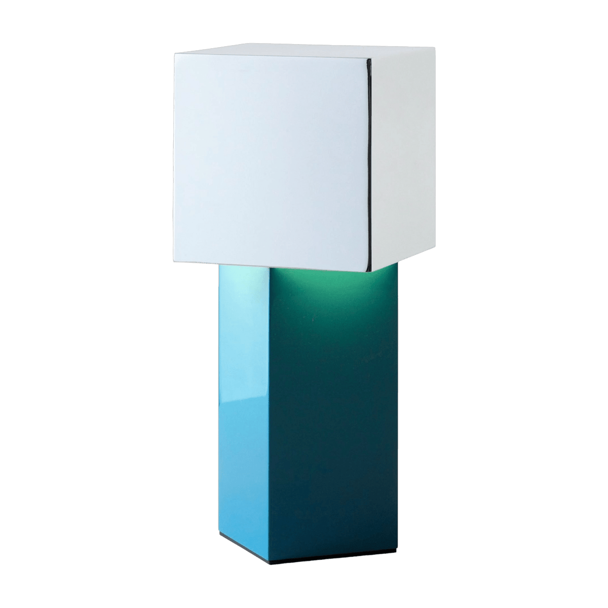 Lampe portable en acier poli bleu argenté Pivot ATD7 - &tradition - The Cool Republic