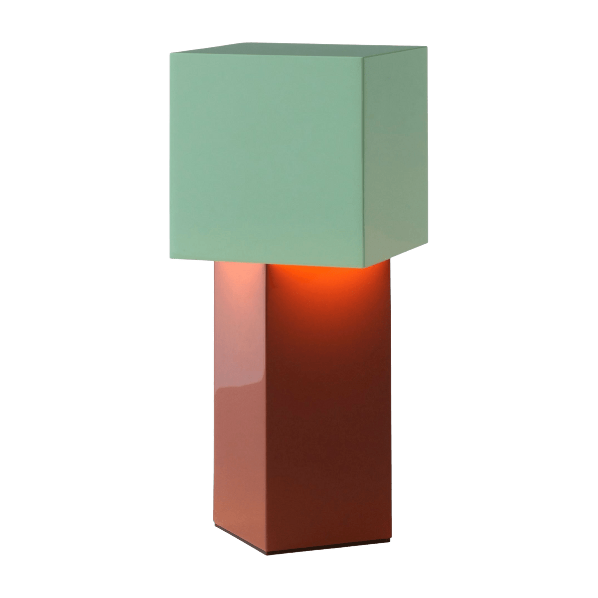 Lampe portable en acier poli rusty mint Pivot ATD7 - &tradition - The Cool Republic