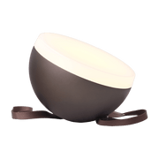 Lampe portable en aluminium bronze Sphere adventure - New works - The Cool Republic
