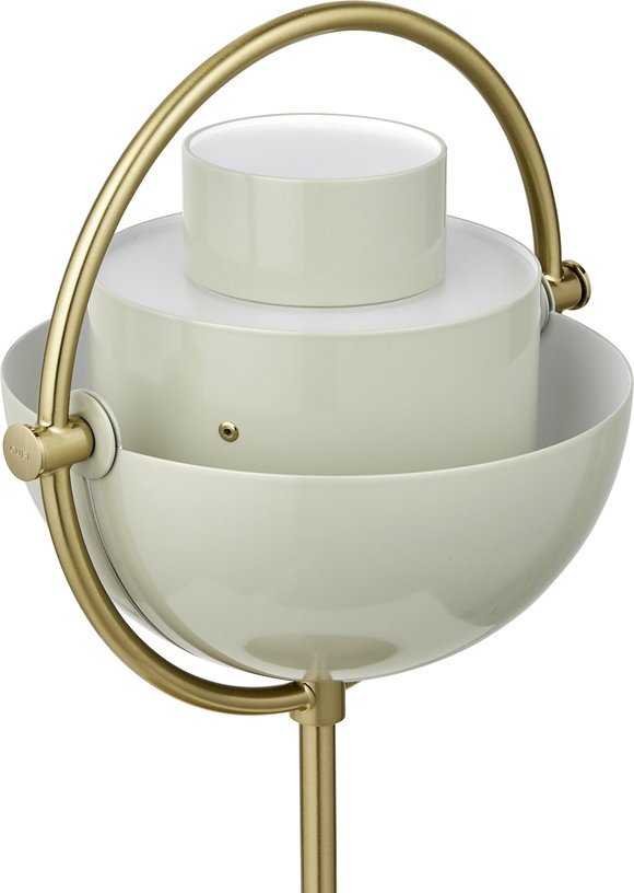 Lampe portable en laiton doré et métal gris pastel Multi - Lite - Gubi - The Cool Republic