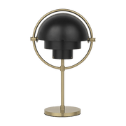 Lampe portable en laiton doré et métal noir Multi-Lite - Gubi - The Cool Republic