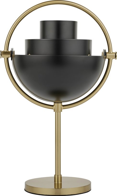 Lampe portable en laiton doré et métal noir Multi - Lite - Gubi - The Cool Republic