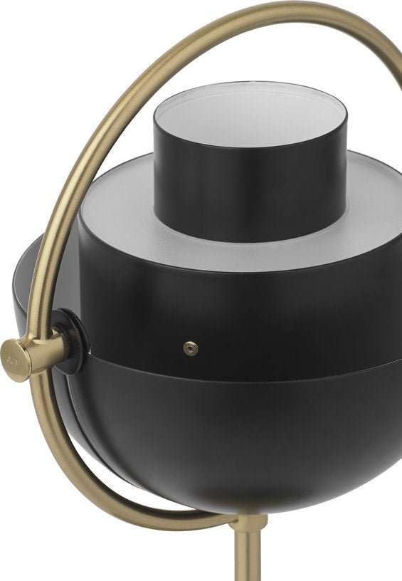 Lampe portable en laiton doré et métal noir Multi - Lite - Gubi - The Cool Republic