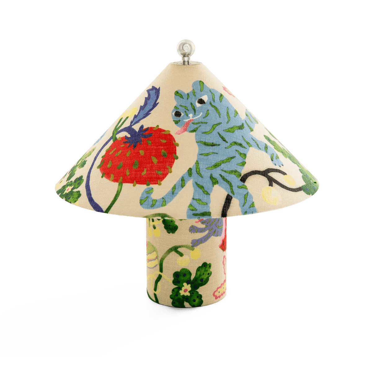 Lampe portable en lin beige 20 cm Loulou Linen Garden - Crème Atelier - The Cool Republic