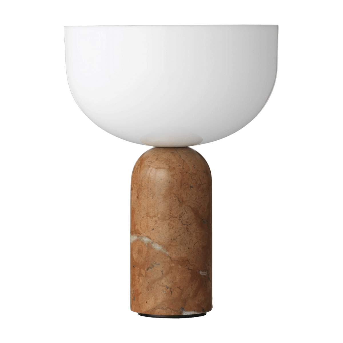Lampe portable en marbre Breccia Pernice 24 cm Kizu - New Works - The Cool Republic
