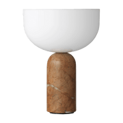 Lampe portable en marbre Breccia Pernice 24 cm Kizu - New Works - The Cool Republic