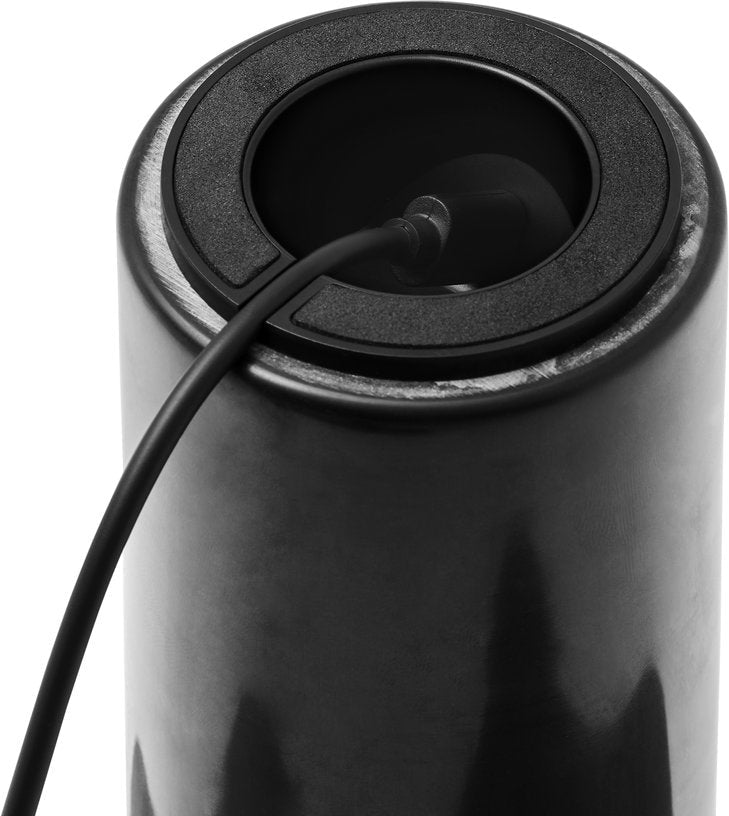 Lampe portable en marbre noir 24 cm Kizu - New Works - The Cool Republic