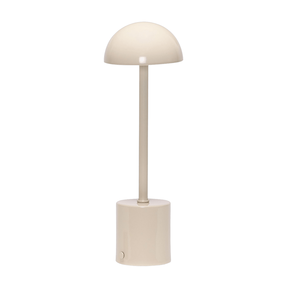 Lampe portable en métal beige Taten - Hübsch - The Cool Republic