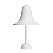 Lampe portable en polycarbonate blanc mat Pantop - Verpan - The Cool Republic