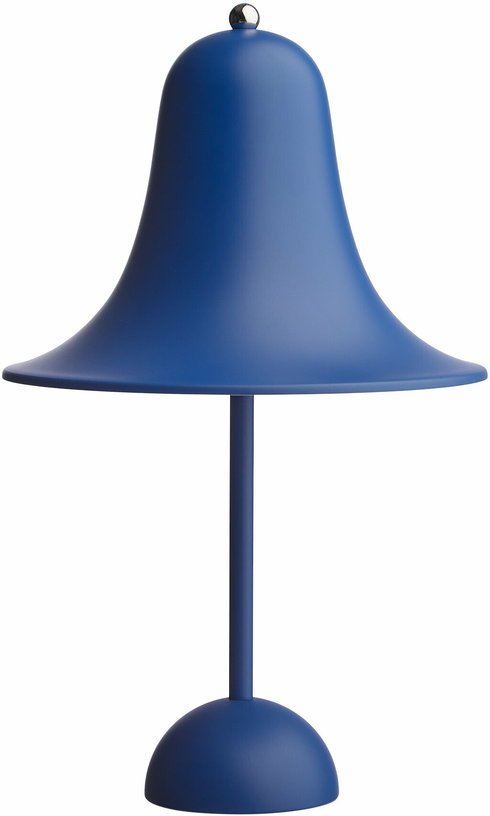 Lampe portable en polycarbonate bleu mat Pantop - Verpan - The Cool Republic