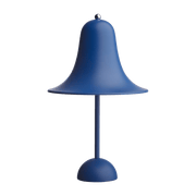 Portable blue matte polycarbonate lamp Pantop - Verpan - The Cool Republic