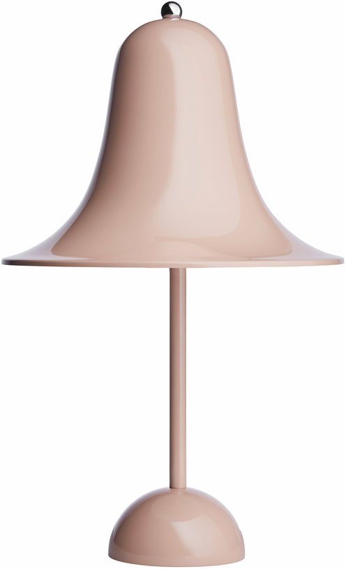 Lampe portable en polycarbonate dusty rose Pantop - Verpan - The Cool Republic