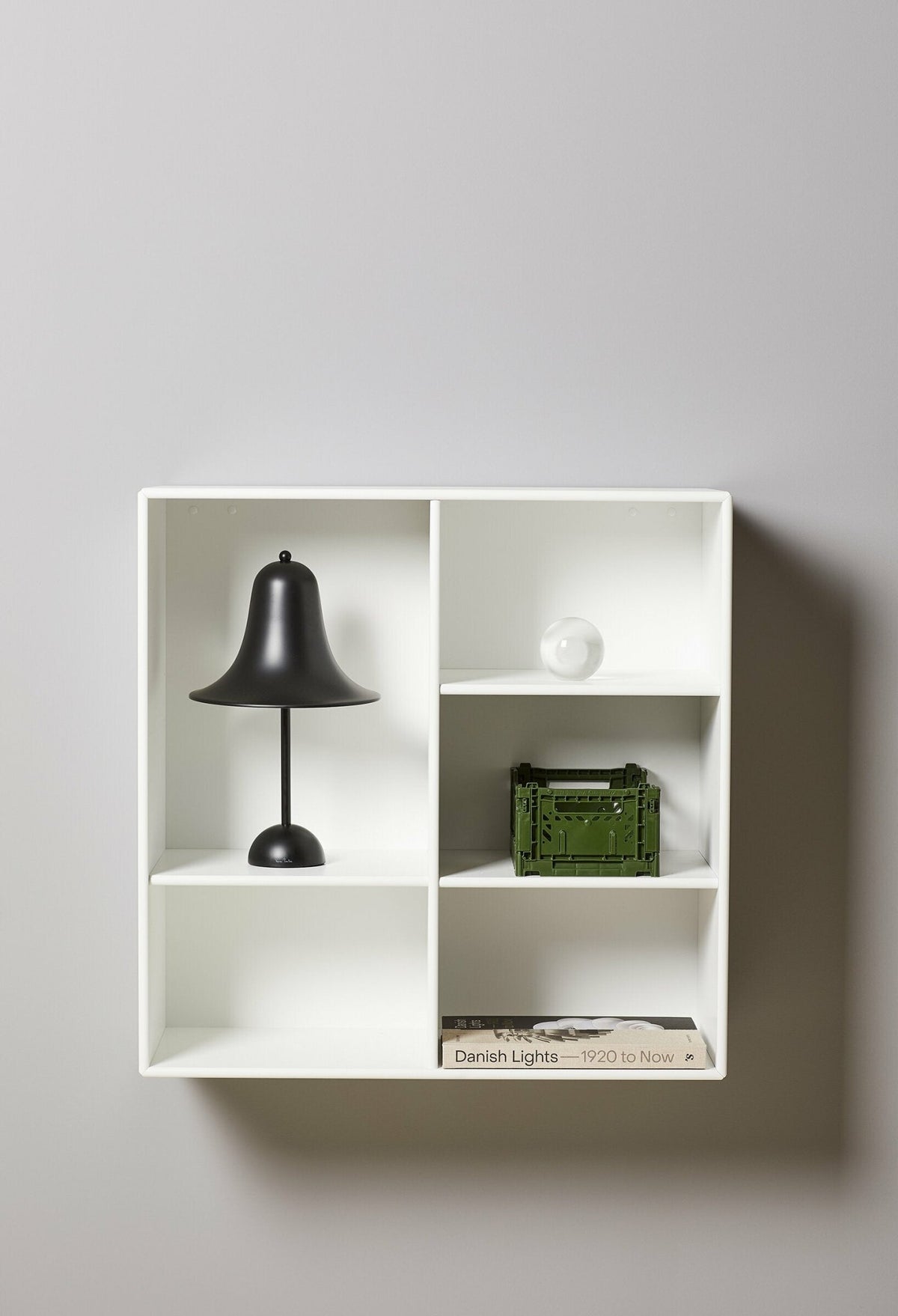 Portable lamp in matte black polycarbonate Pantop - Verpan - The Cool Republic