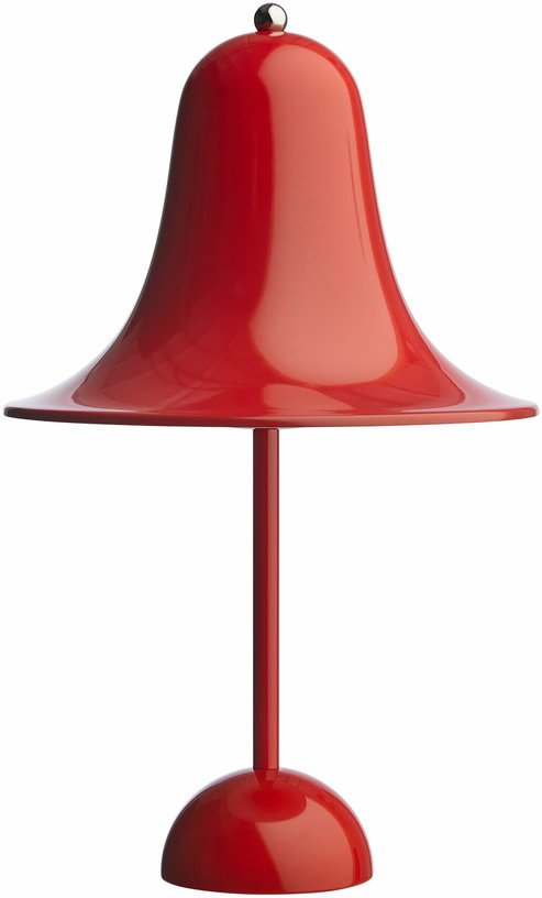 Lampe portable en polycarbonate rouge Pantop - Verpan - The Cool Republic