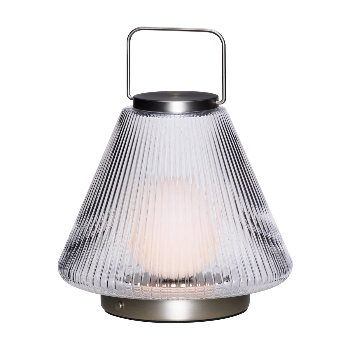 Lampe portable en verre trasnparent 28cm Tou - Hübsch — vue 6