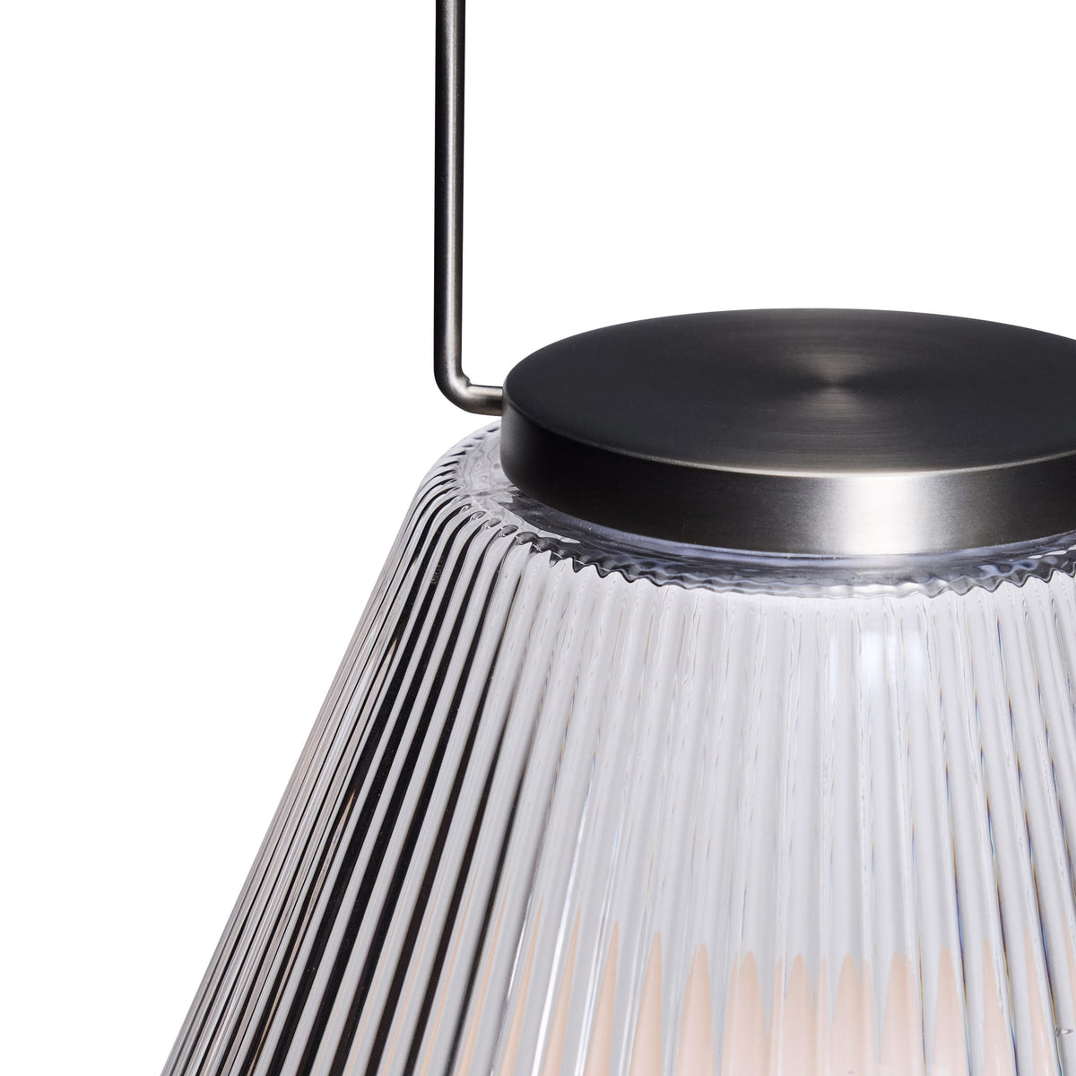 Lampe portable en verre trasnparent 28cm Tou - Hübsch — vue 7