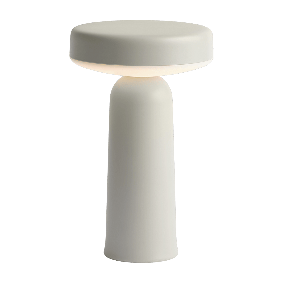 Lampe portable gris 21 x 13 cm Ease - Muuto - The Cool Republic