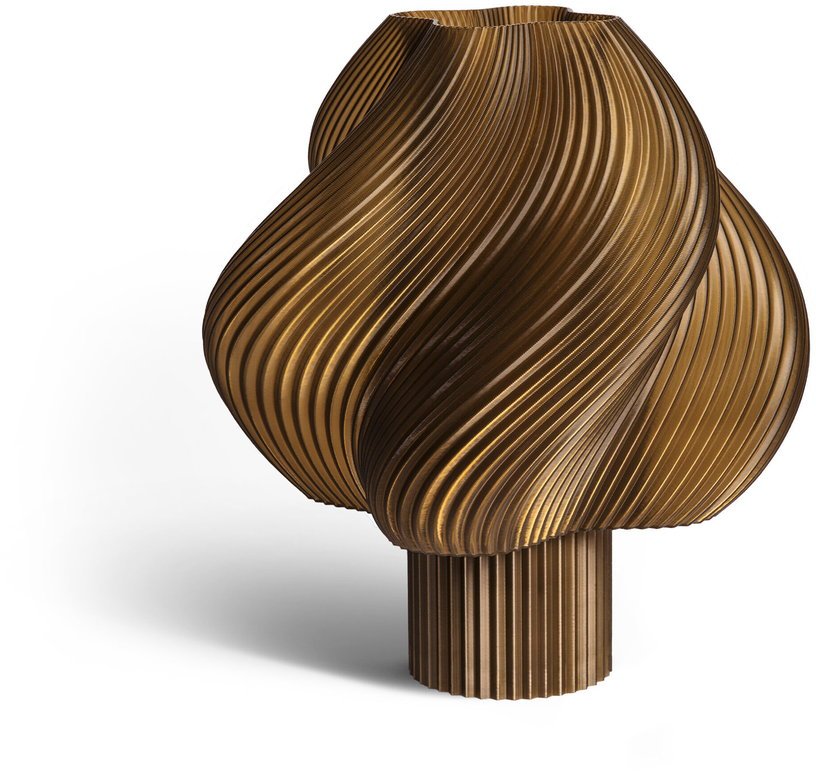 Lampe portable marron caramel 23 cm Soft serve - Crème Atelier - The Cool Republic