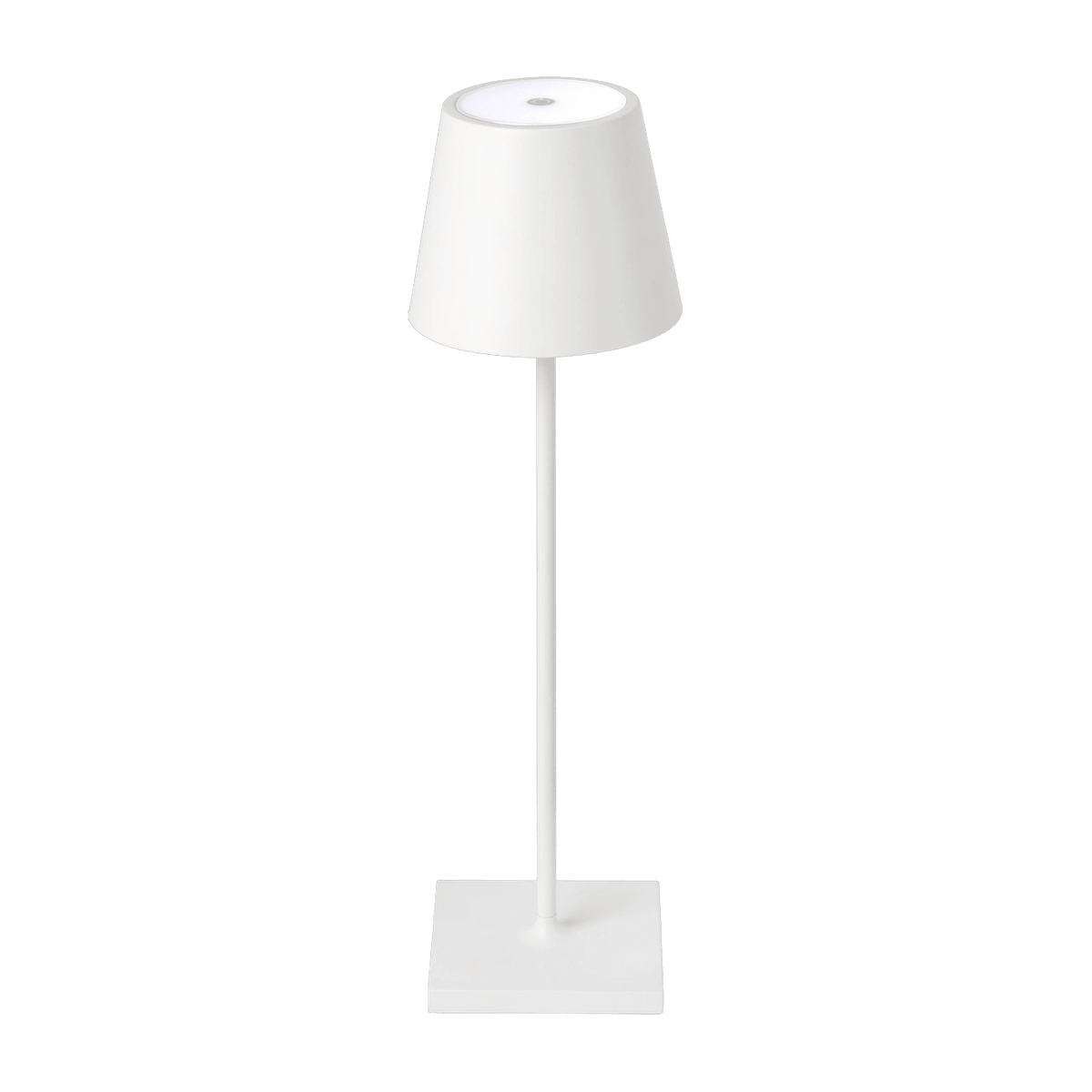 Lampe portable pour extérieur en aluminium blanc Toc - Faro Barcelona - The Cool Republic