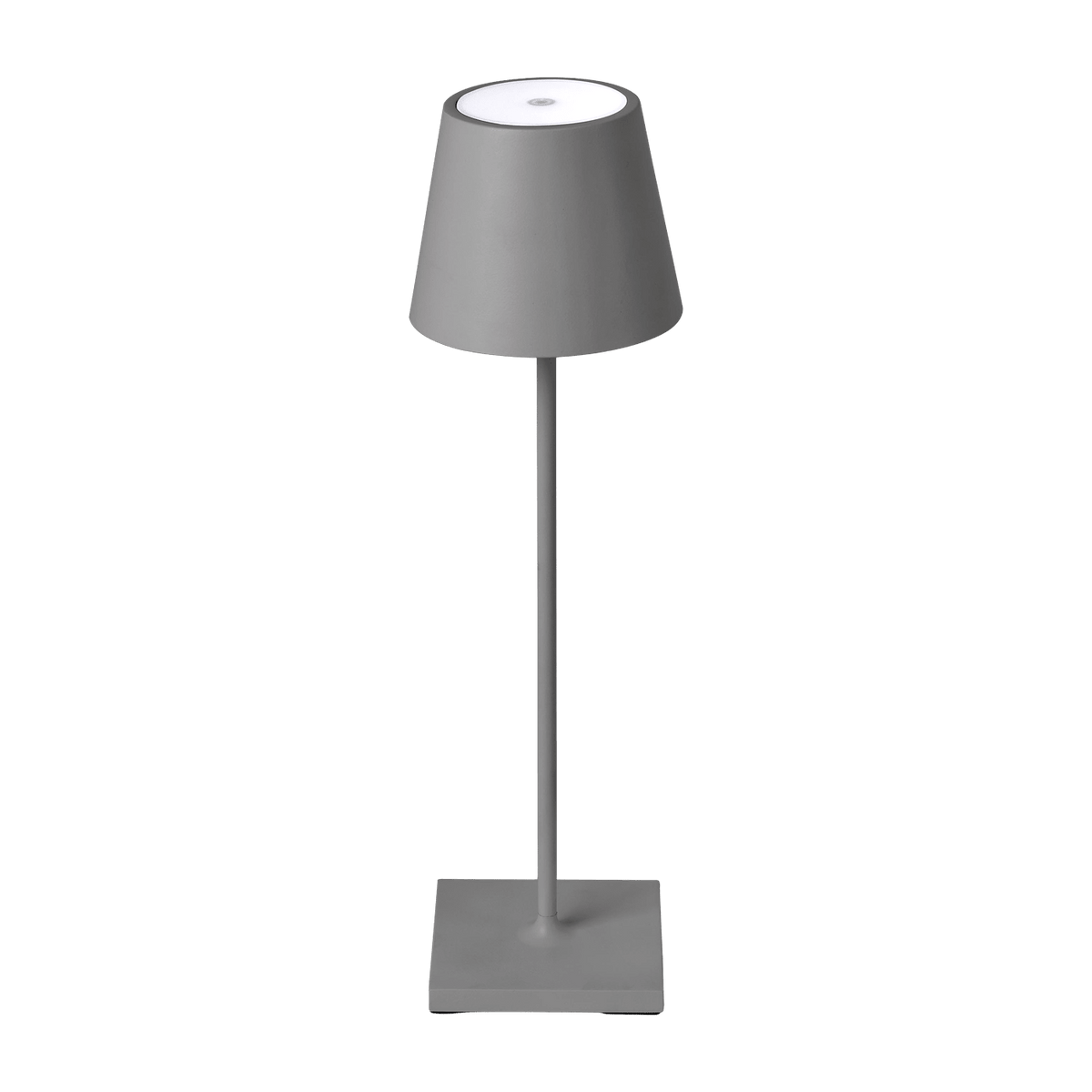 Lampe portable pour extérieur en aluminium gris Toc - Faro Barcelona - The Cool Republic