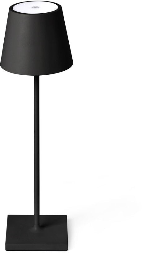 Lampe portable pour extérieur en aluminium noir Toc - Faro Barcelona - The Cool Republic