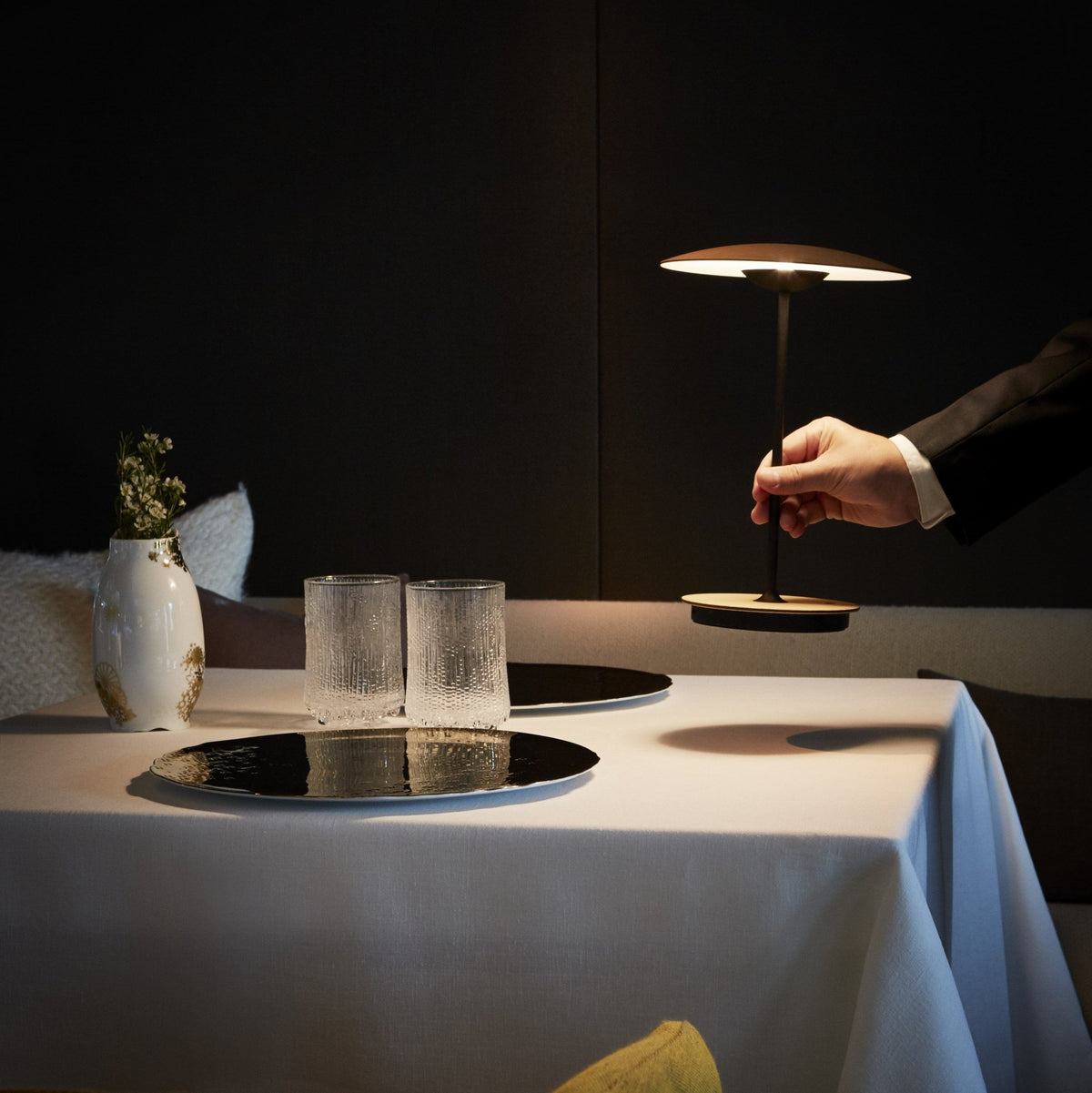 Lampe portable rechargeable 30 x 19,5 cm Ginger - Marset - The Cool Republic
