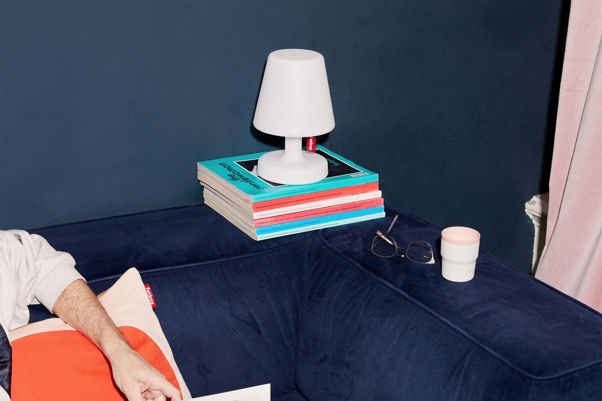 Lampe sans fil blanche 16x25cm Edison The Petit - Fatboy - The Cool Republic