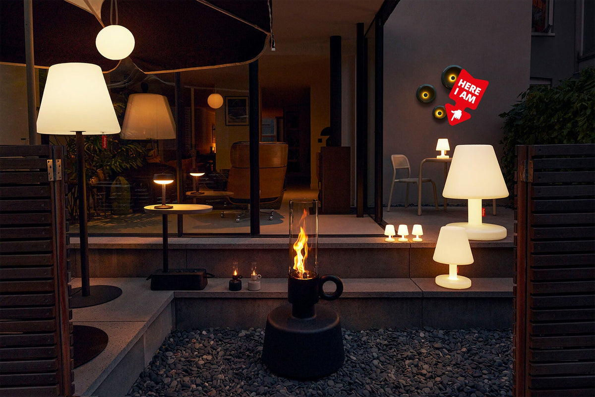 Lampe sans fil blanche 16x25cm Edison The Petit - Fatboy - The Cool Republic