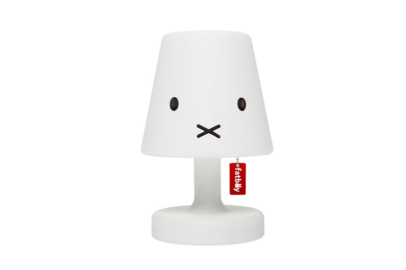 Lampe sans fil blanche 16x25cm Edison The Petit Miffy - Fatboy - The Cool Republic
