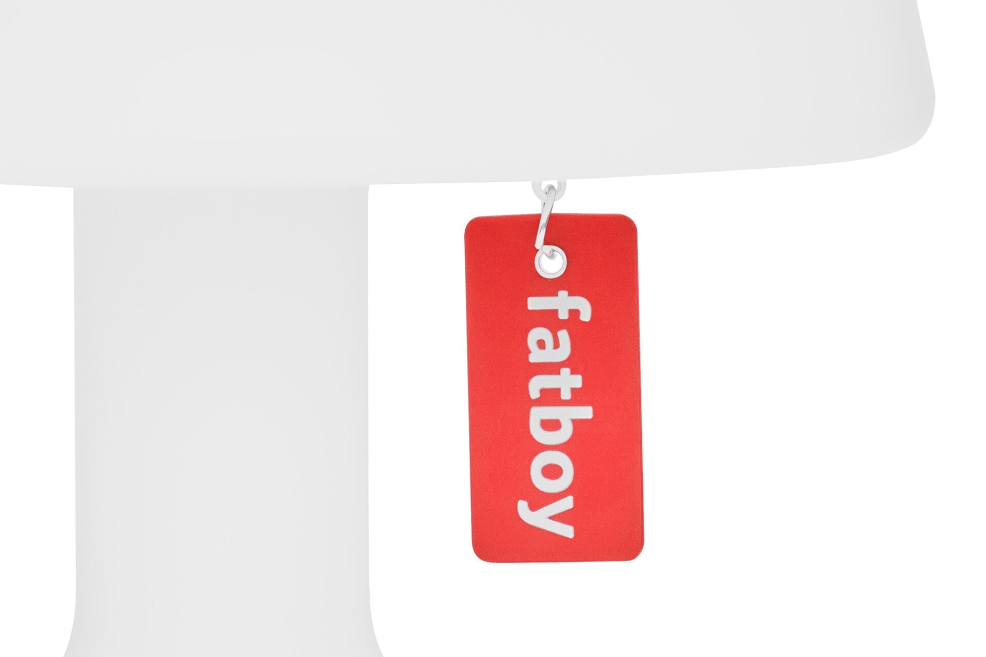 Lampe sans fil blanche 9,7x15cm Edison La Surprise - Fatboy - The Cool Republic