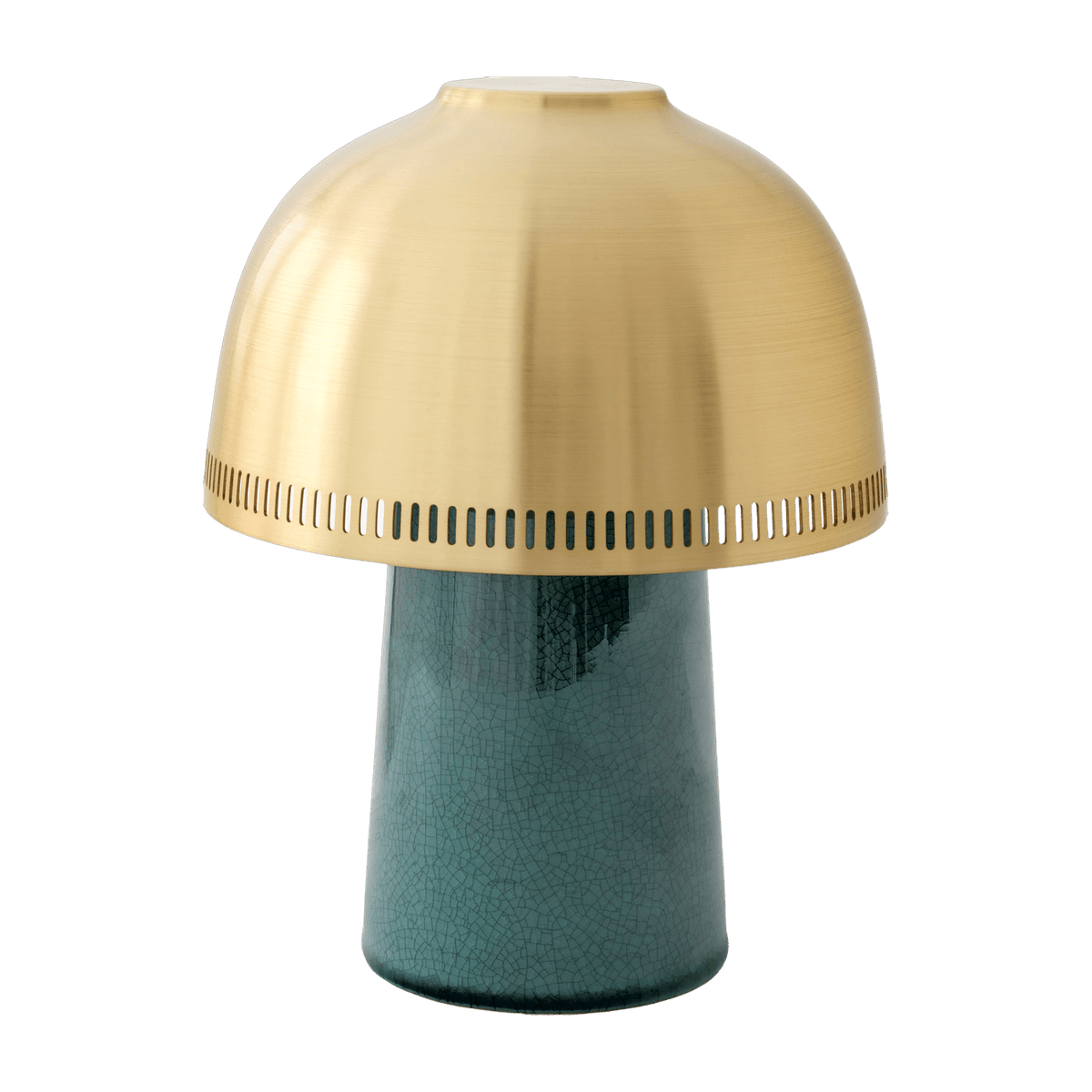 Raku SH8 blue and gold cordless lamp - &tradition - The Cool Republic