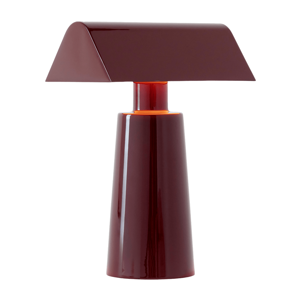 Dark Burgudy Caret MF1 cordless lamp - & Tradition - The Cool Republic