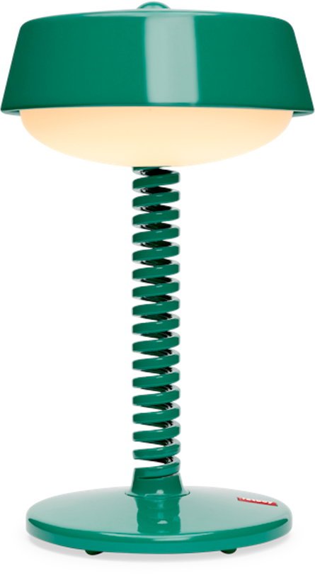 Lampe sans fil en acier vert jungle 30 x 18 cm Bellboy - Fatboy - The Cool Republic