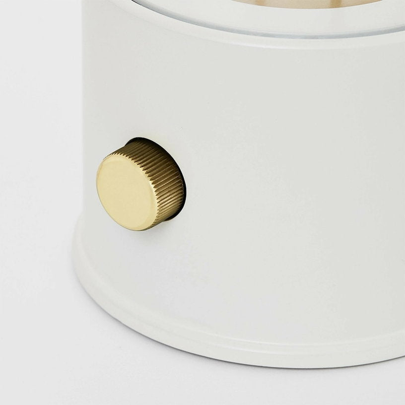 Lampe sans fil en aluminium blanc Bancoulier 13,5 x 12,5 cm The Muse x Farrow & Ball - Tala - The Cool Republic