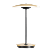 Lampe sans fil en laiton brossé et aluminium blanc Ginger 20 M - Marset - The Cool Republic