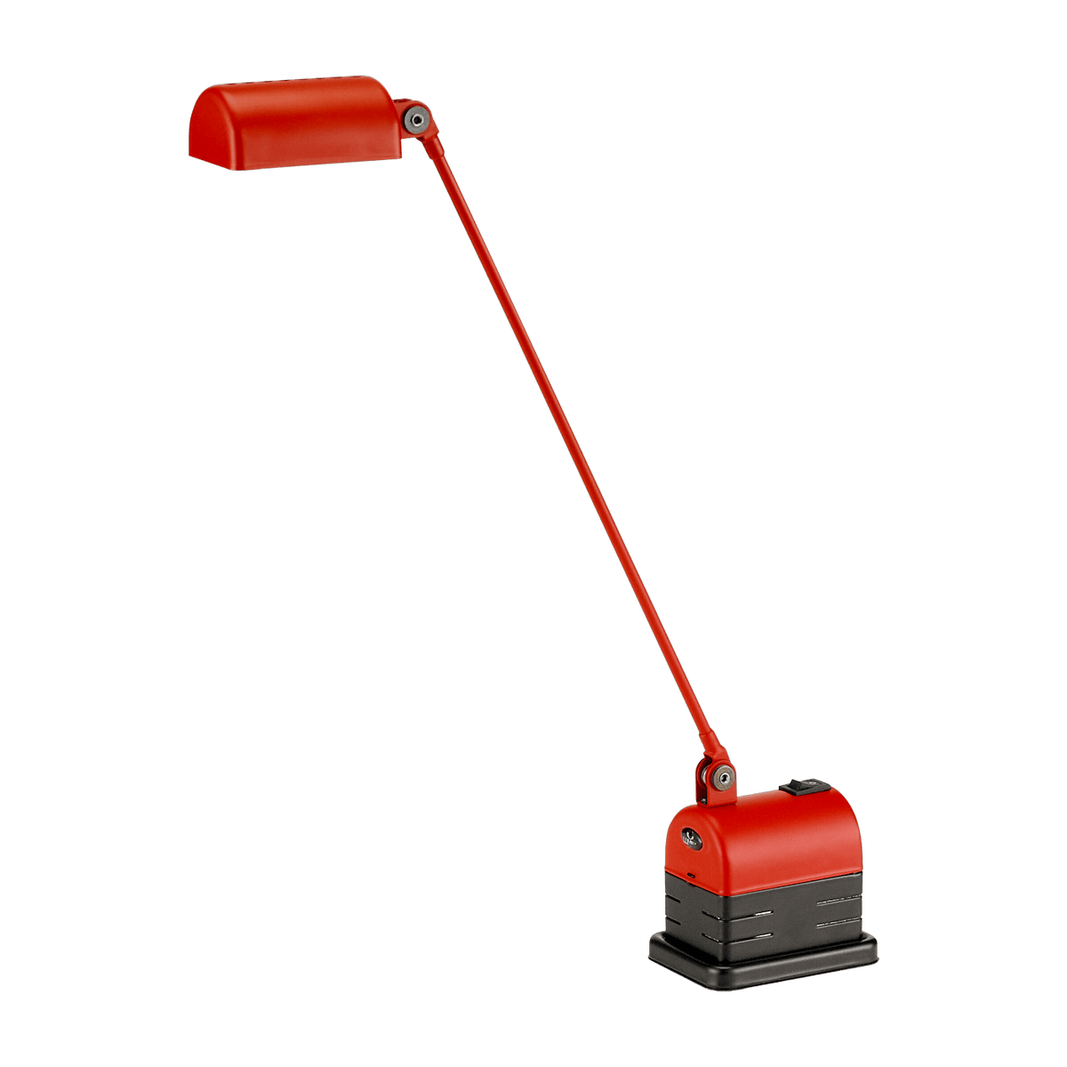 Lampe sans fil en métal rouge mat Daphinette - Lumina - The Cool Republic
