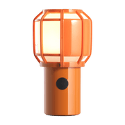 Chispa cordless orange polycarbonate lamp - Marset - The Cool Republic