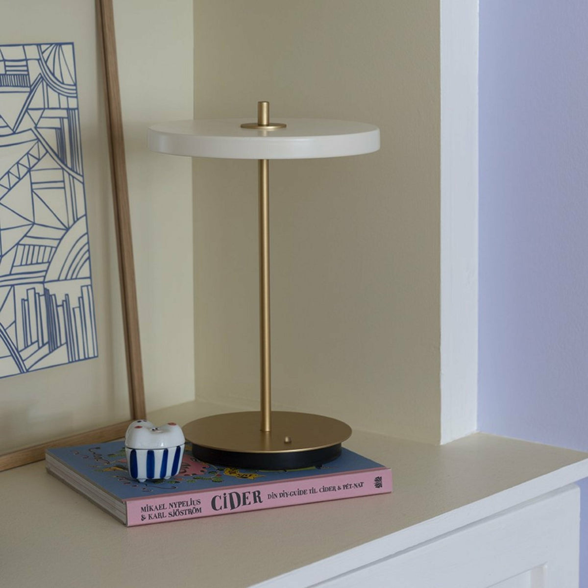 Lampe sans fil grise Asteria Move - UMAGE - The Cool Republic