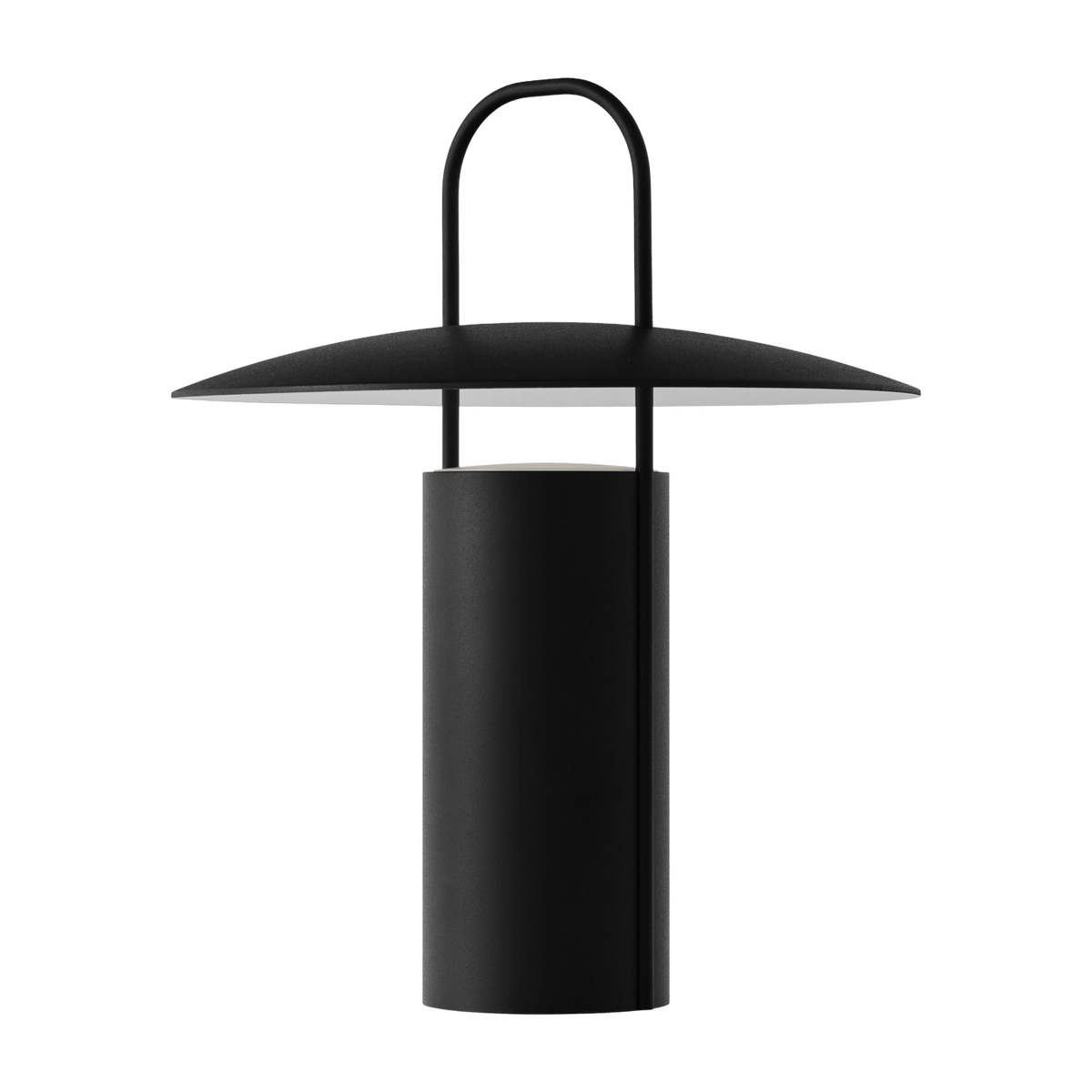 Lampe sans fil noire 26 x 22 cm Ray - Audo - The Cool Republic