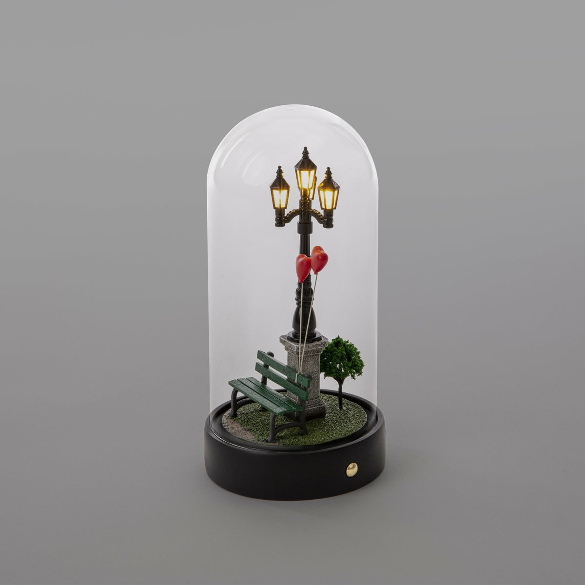 Lampe sans fil sous cloche en verre 11 cm My Little Valentine - Seletti - The Cool Republic